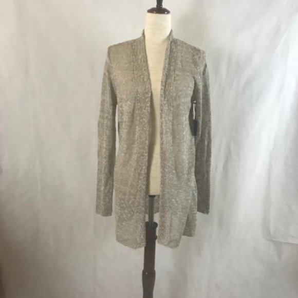 NWT Cynthia Rowley Long Sleeve Lightweight Open-Stitched Cardigan Size L - Picture 13 of 13
